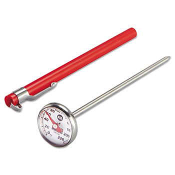 Dymo By Pelouze Thp220c Industrial-grade Analog Pocket Thermometer, 0f To 220f
