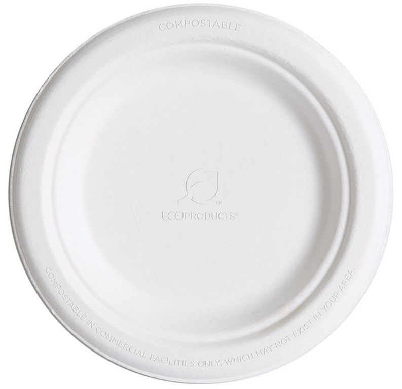 Eco-products Epp016pkct 6 In. Round Sugarcane Plate