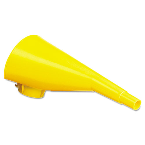 F15 Polyethylene Funnel, Yellow