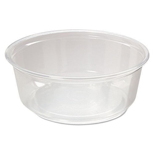Pk8sc Microwavable Deli Containers, Clear - 8 Oz.