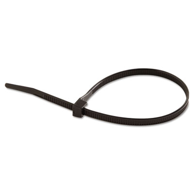 46308uvb 8 In. Uvb Cable Ties, Uv Black - 75 Lbs.