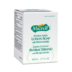 975606 Micrell Antibacterial Lotion Soap, Amber - 800 Ml. Refill