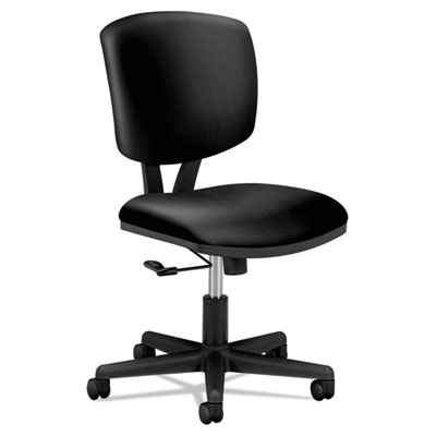 Hon Company 5701sb11t Volt Series Task Chair, Black Leather