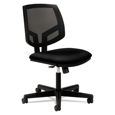 Hon Company 5713ga10t Volt Series Mesh Back Task Chair With Synchro-tilt, Black Fabric