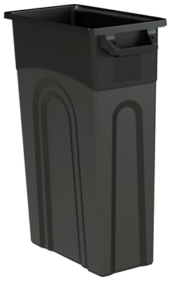 UPC 051596512309 product image for TI0032 23 Gallon Black Slim Container | upcitemdb.com