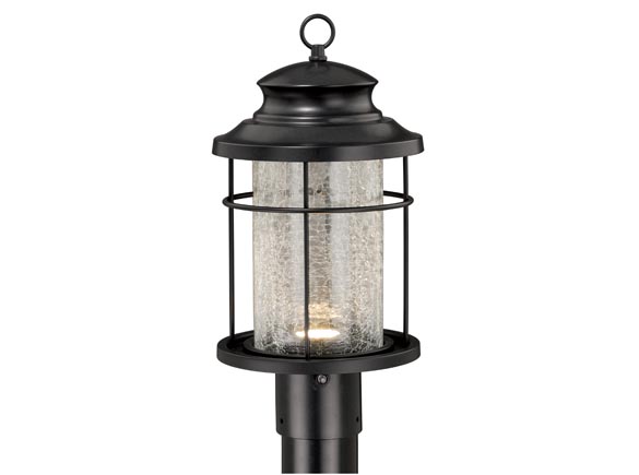 T0165 Melbourne Led 8 In. Outdoor Post Light - Oil Rubbed Bronze