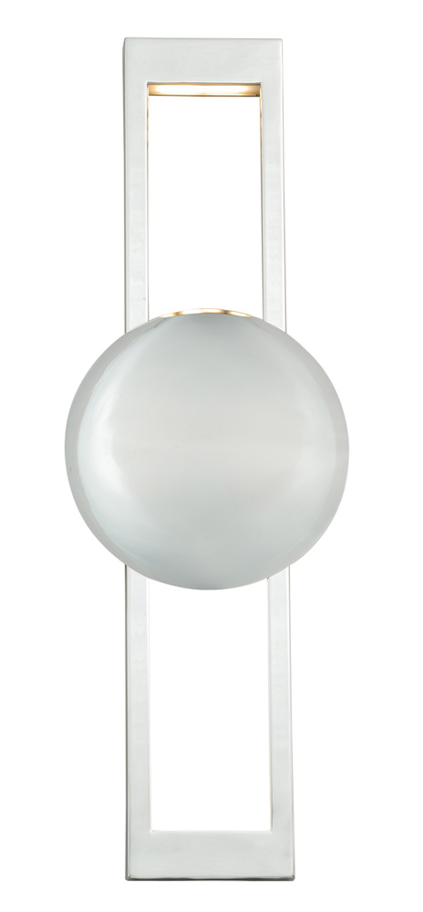 W0065 Aline Led 6 In. Wall Sconce - Polished Nickel
