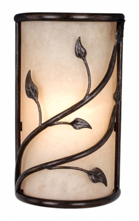 Ws38865ol Vine 10 In. Wall Sconce - Oil Shale