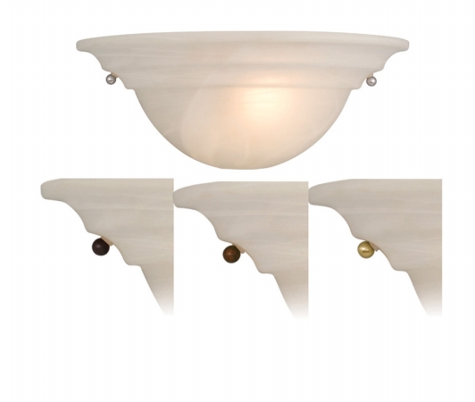 Ws65373 Babylon 13 In. Wall Sconce - A, Bn, Obb, Wp