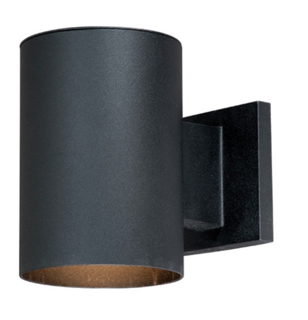 Co-owd050tb Chiasso 5 In. Outdoor Wall Light - Textured Black