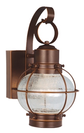 Ct-owd060bbz Chatham Led 6.5 In. Outdoor Wall Light - Burnished Bronze