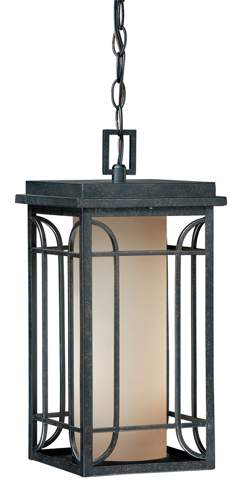 Np-odd080gt Newport 8 In. Outdoor Pendant - Gold Stone