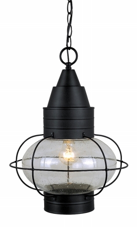 Chatham 13 In. Outdoor Pendant - Textured Black