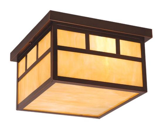 Of37211bbz Mission 12 In. Outdoor Ceiling Light - Burnished Bronze