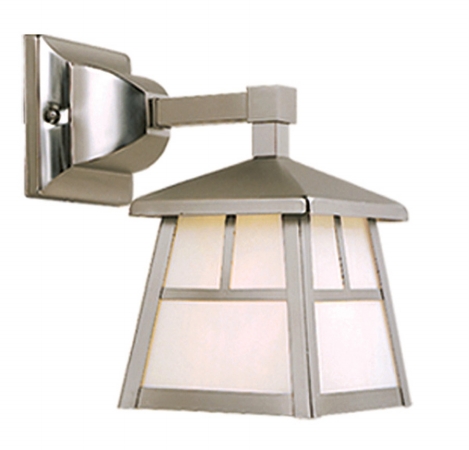 Ow14663st Mission 6 In. Outdoor Wall Light - Stainless Steel