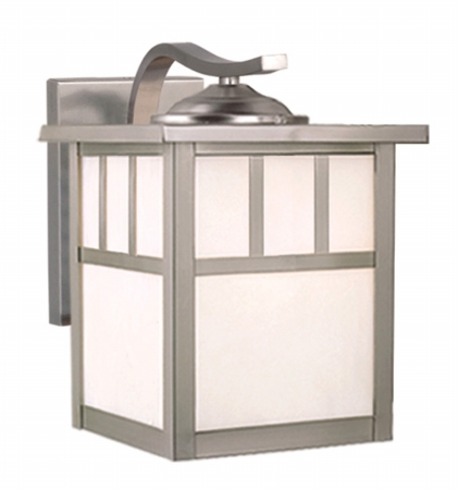 Ow14673st Mission 7 In. Outdoor Wall Light - Stainless Steel