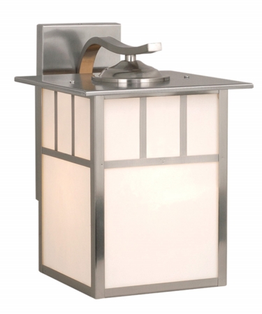 Ow14693st Mission 10 In. Outdoor Wall Light - Stainless Steel