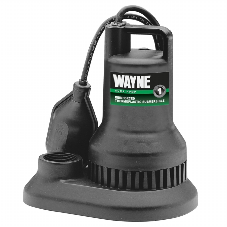 Wst40 0.4 Hp Thermoplastic Sump Pump With Tether Float Switch