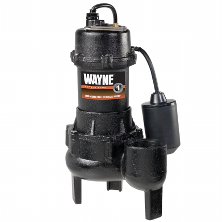 Rpp50 Cast Iron Sewage Pump With Piggy Back Tether Float Switch