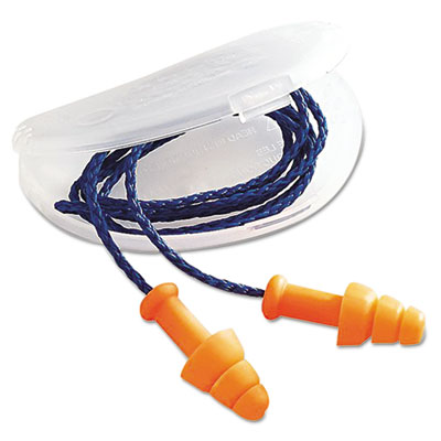 Smartfit Multiple-use Earplugs, Orange - 100 Pairs