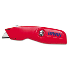 2088600 Self-retracting Safety Knife, 1 Retractable Blade - Red & Silver