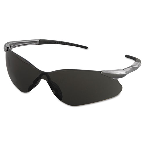 25704 V30 Nemesis Vl Safety Glasses, Gun Metal Frame - Smoke Lens