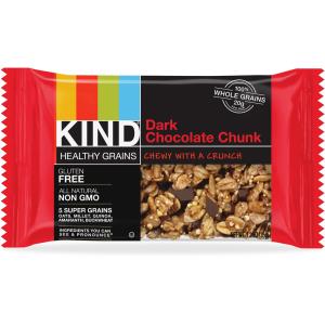 Kind 18082 Healthy Grains Bar, Dark Chocolate Chunk, 1.2 Oz.