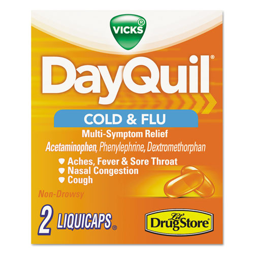 97047 Cold & Flu Caplets, Daytime