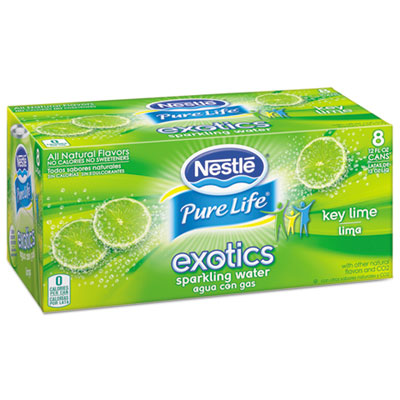 UPC 682741953588 product image for Nestle Waters N.A. 12252793 Pure Life Exotics Sparkling Water Key Lime 12 oz. Ca | upcitemdb.com