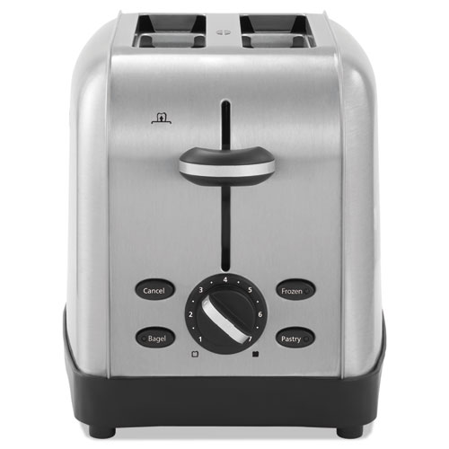Rwf2s 8 X 12.88 X 8.5 Stainless Steel Extra Wide Slot Toaster - 2 Slice
