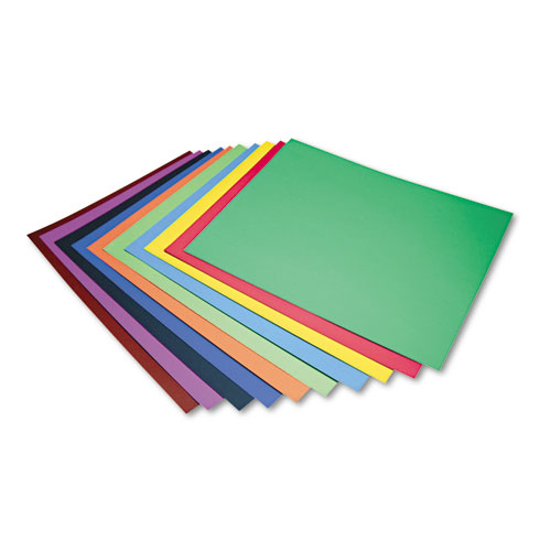 5487 28 X 22 In. Four-ply Railroad Board In Ten Assorted Color