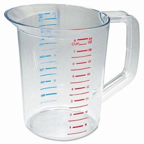 Rubbermaid Commercial Products 3217cle Bouncer Measuring Cup, 2qt. - Clear
