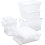 Rubbermaid Commercial Products Food & Tote Boxes, 2 Gal. - White