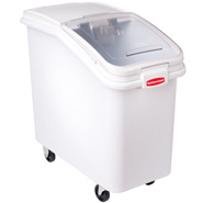 Rubbermaid Commercial Products 360288whi Prosave Mobile Ingredient Bin, 26.18 Gal.
