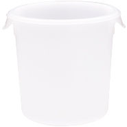 Rubbermaid Commercial Products 5724whi 8 Qt. Round Storage Containers, White