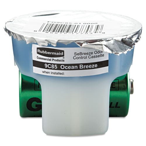 Rubbermaid Commercial Products 9c8501 Sebreeze Fragrance Cassette, Ocean Breeze