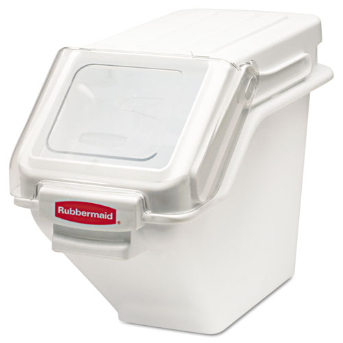 Rubbermaid Commercial Products 9g57whi Prosave Shelf Ingredient Bins, 5.4 Gallon - White