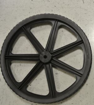 Rubbermaid Commercial Products M1564200 20 In. Non-pneumatic Cart Wheel