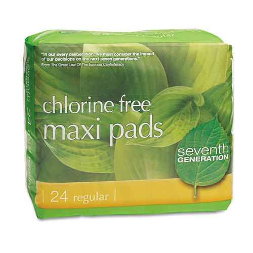 45000 Chlorine-free Maxi-pads