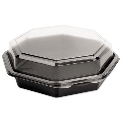 Solo Cup 865611ps94 Octa View Cf Containers Black-clear, 21 Oz.