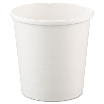 Solo Cup H4165u Flexstyle Double Poly Paper Containers, 16 Oz. White