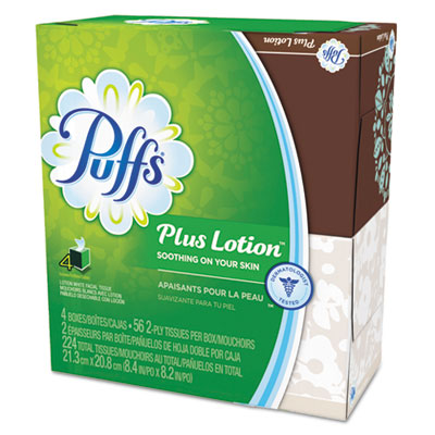 34899ct 1-ply Plus Lotion Facial Tissue, White - 8.2 X 8.4 In.