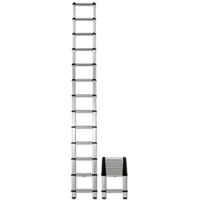 1600ep 16 Ft. 300 Lbs. Aluminum Telescopic Extension Ladder