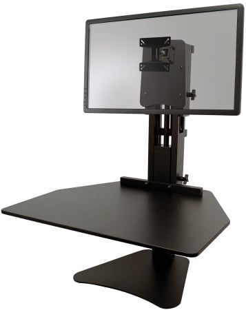 Dc300 High Rise Sit-stand Desk Converter, Black