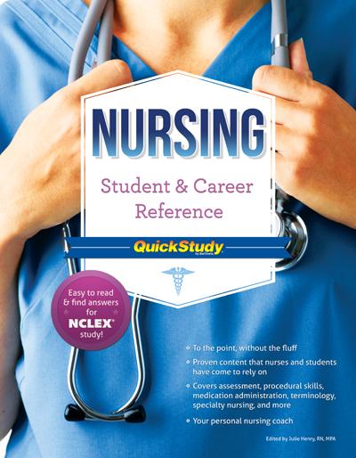 9781423220459 Nursing Student & Career Reference Quickstudy Quickstudy Easel