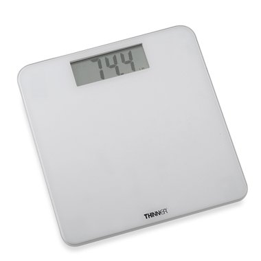 Th321 Thinner Digital Scale - White
