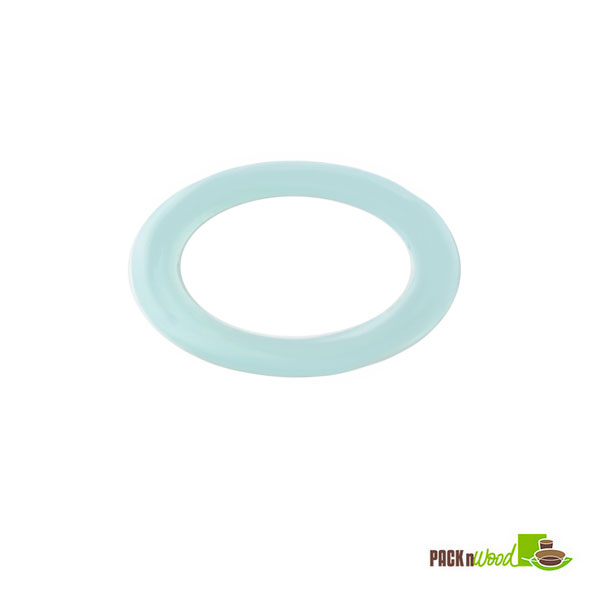 210rglblul Light Blue Colored Silicone Ring