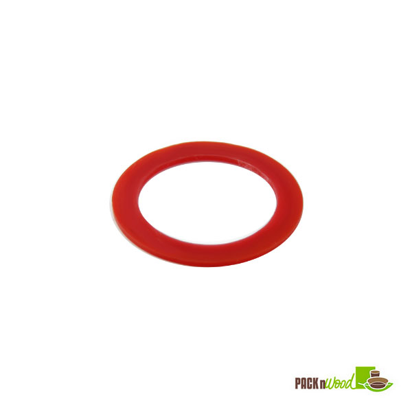 210rglredl Colored Silicone Ring, Red