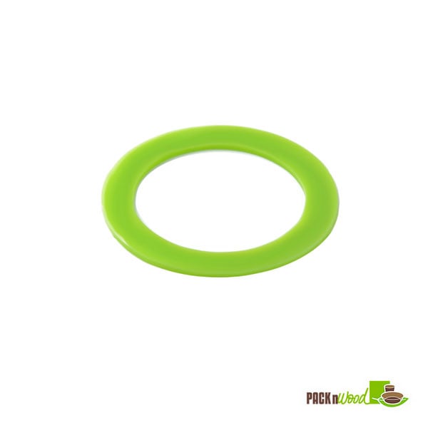 210rgslims Lime Green Colored Silicone Ring
