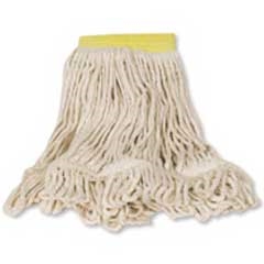 UPC 086876064377 product image for Rubbermaid Commercial Products RCPD211WHI Super Stitch Blend Mop- White - Small | upcitemdb.com